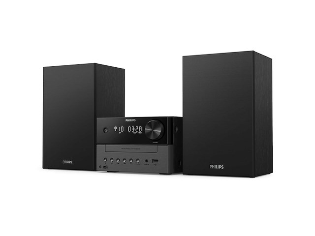 Philips tam3505/12 home audio-microsysteem zwart grijs - afbeelding 2 van  6