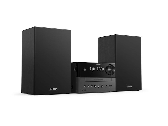 Philips tam3505/12 home audio-microsysteem zwart grijs - afbeelding 3 van  6