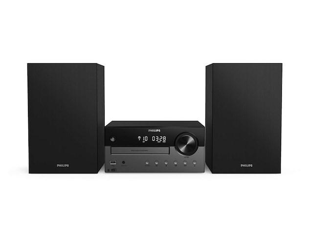 Philips tam4505/12 home audio systeem zwart grijs - afbeelding 1 van  4