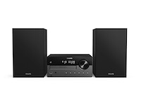 Philips tam4505/12 home audio systeem zwart grijs - afbeelding 1 van  4