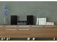 Philips tam4505/12 home audio systeem zwart grijs - afbeelding 2 van  4