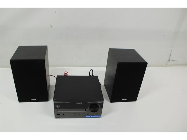 Philips tam4505/12 home audio systeem zwart grijs - afbeelding 4 van  4