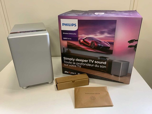 Philips taw8506/10 wireless subwoofer - afbeelding 1 van  4
