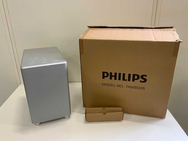 Philips taw8506/10 wireless subwoofer - afbeelding 1 van  1