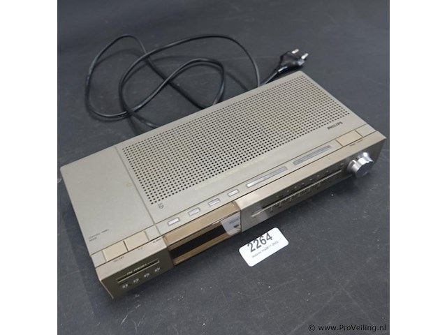 Philips transistor radio - afbeelding 3 van  5