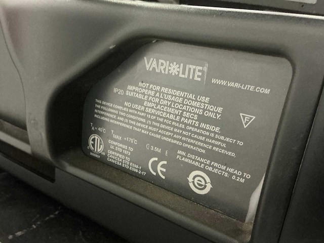 Philips varilite vl3500w moving head wash - afbeelding 4 van  6