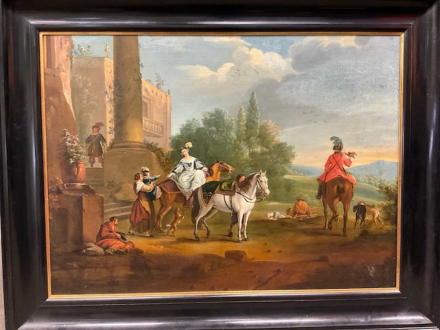 Philips wouwerman (1619-1668) schilderij - afbeelding 1 van  11