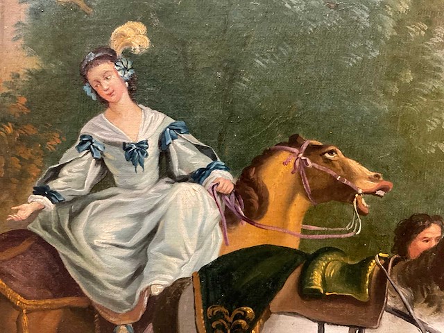 Philips wouwerman (1619-1668) schilderij - afbeelding 9 van  11