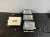 Philips/nova - qvf led bvp115/ledstraler sl350 - bouwlamp (4x) - afbeelding 1 van  13