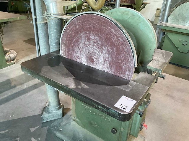 Philipson bp dubbelzijdige schijfschuurmachine - afbeelding 7 van  9