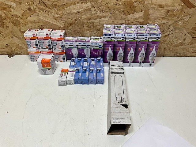 Philips/osram partij diverse lichtbronnen (33x) - afbeelding 4 van  6