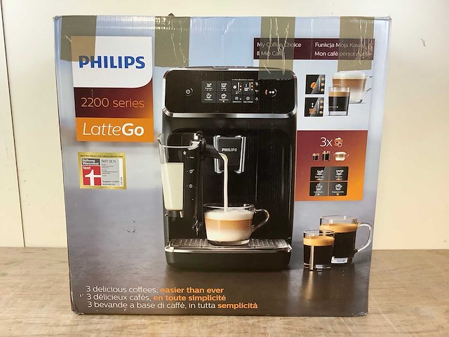 Phillips 2200 series koffie- & espressomachines - afbeelding 2 van  6