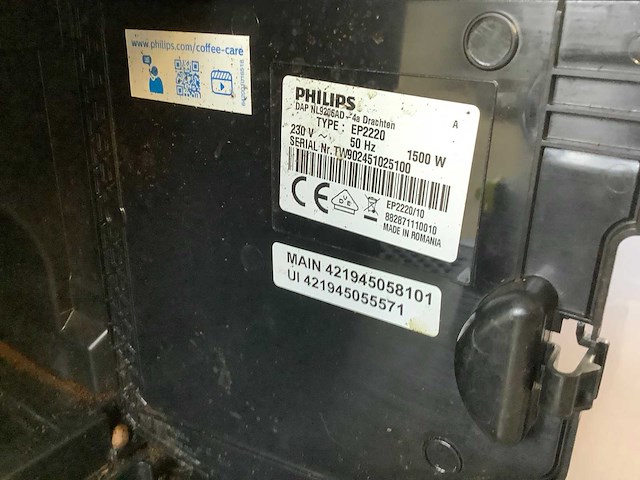 Phillips 2200 series koffie- & espressomachines - afbeelding 7 van  8