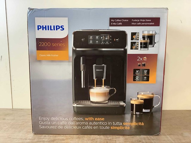Phillips 2200 series koffie- & espressomachines - afbeelding 2 van  8