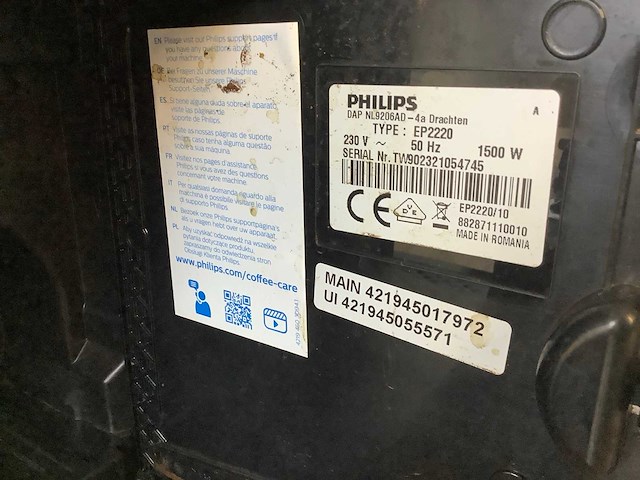 Phillips 2200 series koffie- & espressomachines - afbeelding 7 van  8