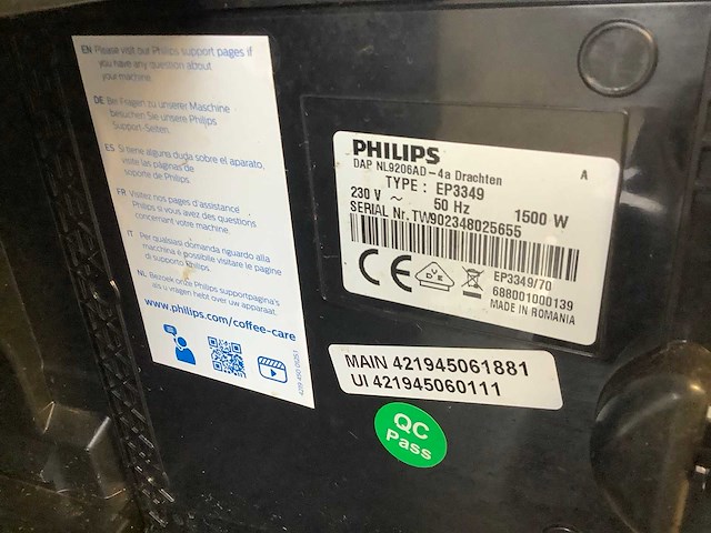 Phillips 3300 series koffie- & espressomachines - afbeelding 7 van  8