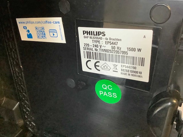 Phillips 5400 series koffie- & espressomachines - afbeelding 7 van  8