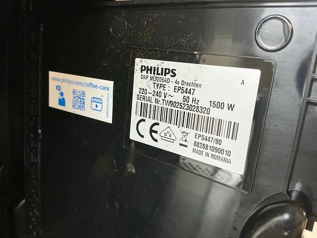 Phillips 5400 series koffie- & espressomachines - afbeelding 7 van  8