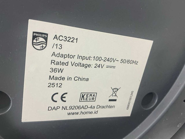 Phillips ac 3221 luchtzuigelaar - afbeelding 3 van  3