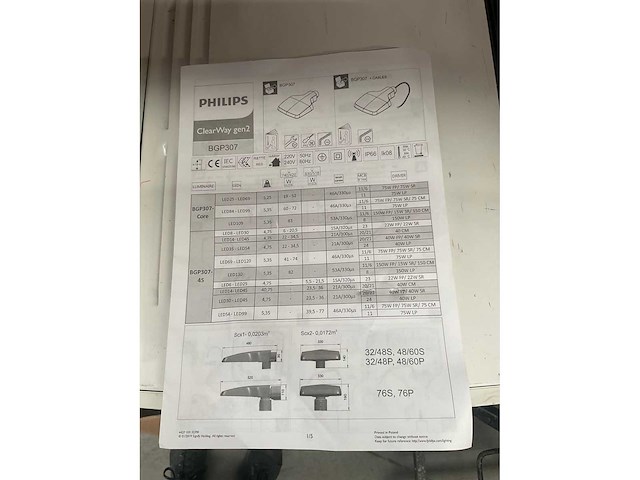Phillips clearway gen 2 led straatverlichting (2x) - afbeelding 5 van  5