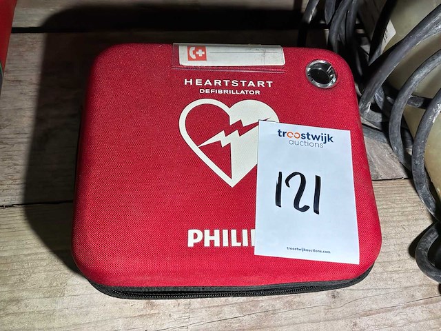 Phillips / defibtech heartstart hs1 / lifeline aed (2x) - afbeelding 6 van  9