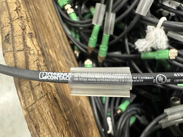 Phoenix contact - partij industriële sensorkabels / aansluitkabels met connectoren 140kg - afbeelding 5 van  6