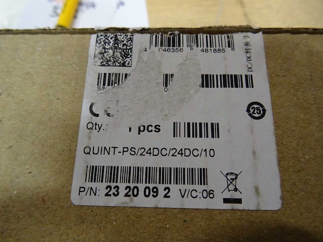 Phoenix contact - quint-ps/24dc/24dc/10 - transformator - afbeelding 4 van  4