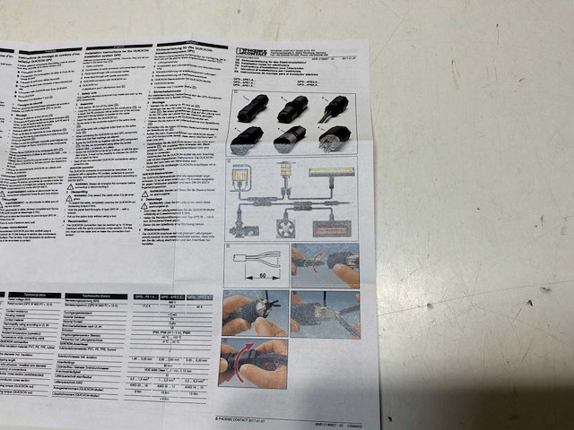 Phoenix contact qpd h3pe2,5 4x9-14 bk (10x) - afbeelding 7 van  7