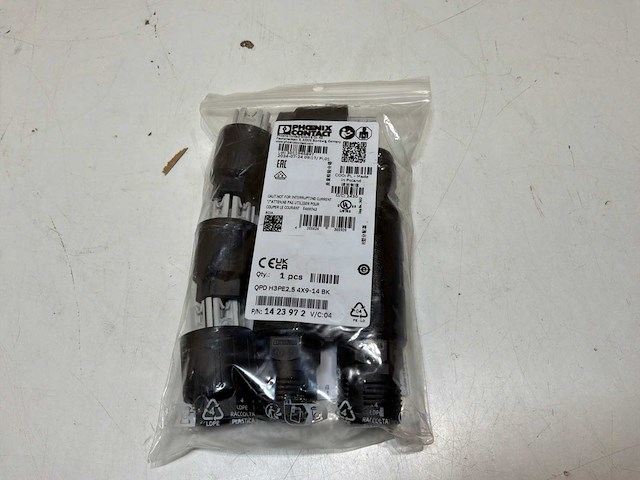 Phoenix contact qpd h3pe2,5 4x9-14 bk (15x) - afbeelding 5 van  7