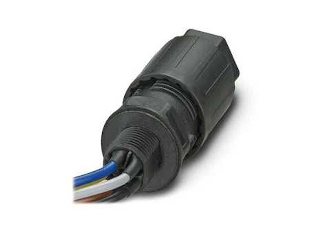 Phoenix contact qpd w 4pe2,5 6-11 m20 1,0 bk wanddoorvoer (25x) - afbeelding 1 van  5