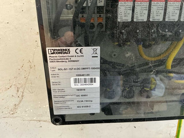 Phoenix contact sol-sc-1st-0-dc-3mppt-1004se pv string combiner boxen – 1000 v dc – 10 stuks - afbeelding 2 van  14