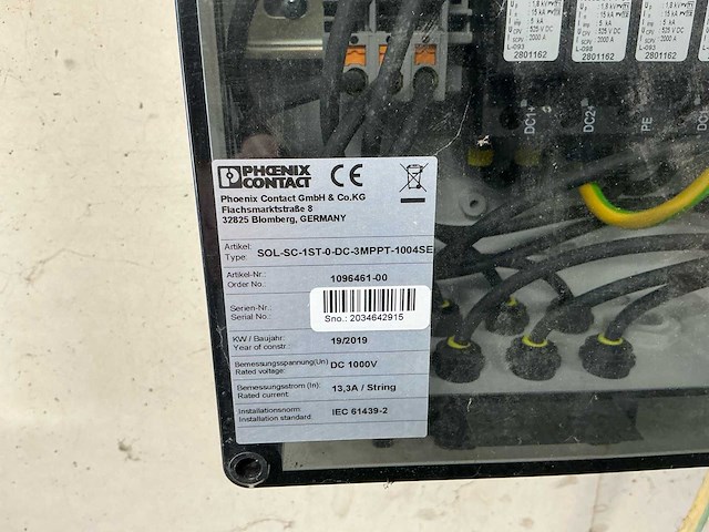 Phoenix contact sol-sc-1st-0-dc-3mppt-1004se pv string combiner boxen – 1000 v dc – 10 stuks - afbeelding 7 van  8