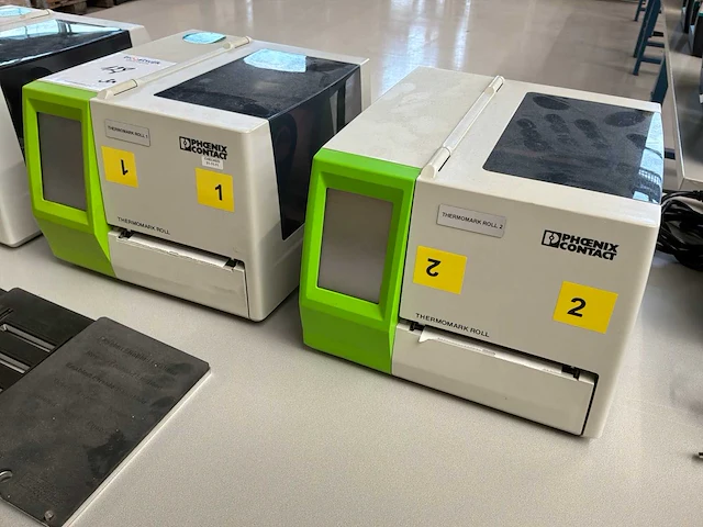 Phoenix contact thermomark roll labelprinter (2x) - afbeelding 2 van  4
