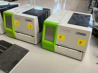 Phoenix contact thermomark roll labelprinter (2x) - afbeelding 2 van  4