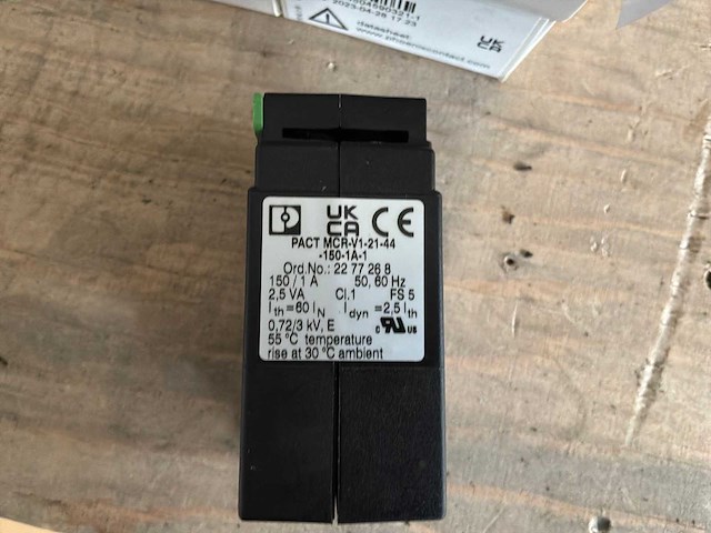 Phoenix contacts pact mcr-v1-21-44 transformator (25x) - afbeelding 3 van  4
