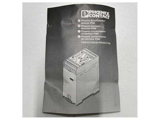 Phoenix data converter psgm-eg rs232/rs422-p/4k - afbeelding 2 van  6