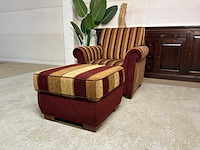 Phoenix fauteuil met verrijdbare poef - afbeelding 3 van  10