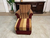 Phoenix fauteuil met verrijdbare poef - afbeelding 8 van  10