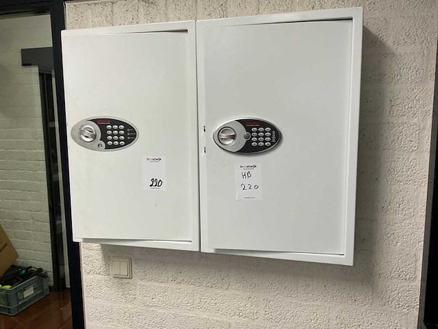 Phoenix ks0030 numeriek sleutel kluis (2x) - afbeelding 1 van  6