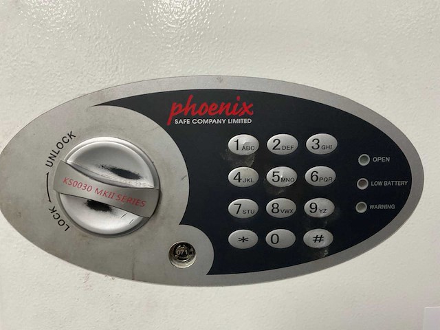 Phoenix ks0030 numeriek sleutel kluis (2x) - afbeelding 2 van  6