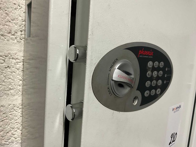 Phoenix ks0030 numeriek sleutel kluis (2x) - afbeelding 3 van  6