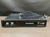 Phonic - max 2500 - versterker - afbeelding 1 van  4