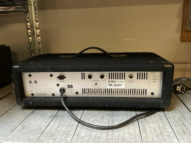 Phonic versterker - afbeelding 3 van  4