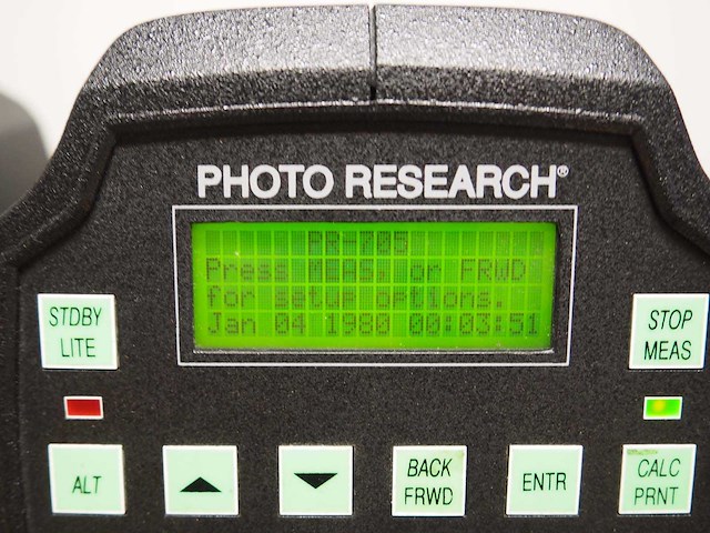 Photo research - pr-705 - spectroradiometer (2x) - afbeelding 3 van  5
