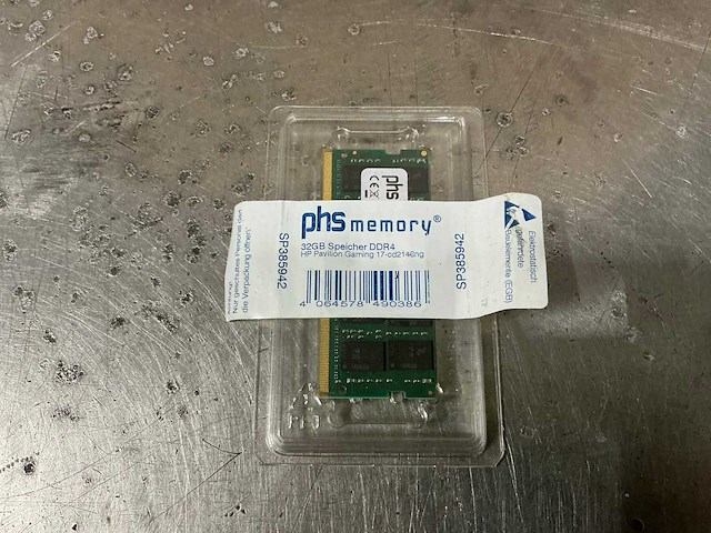 Phs memory speicher ddr4 geheugenkaarten (10x) - afbeelding 1 van  3