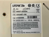 Physio control - lifepak 20e defibrillator monitor - 2013 - afbeelding 5 van  5