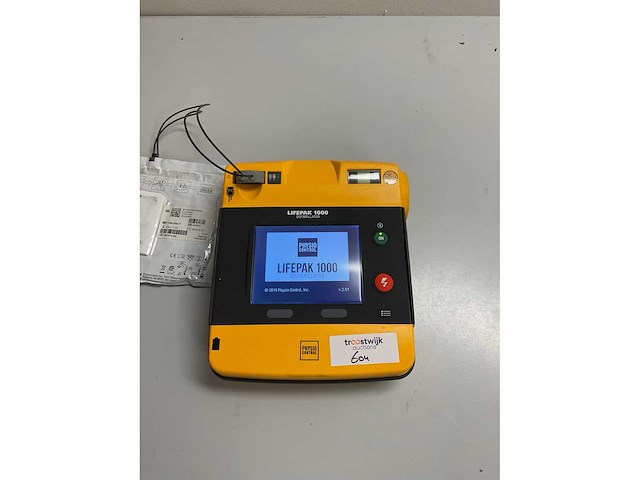 Physio control lifepak 1000 aed defibrillator defibrillator - afbeelding 1 van  7