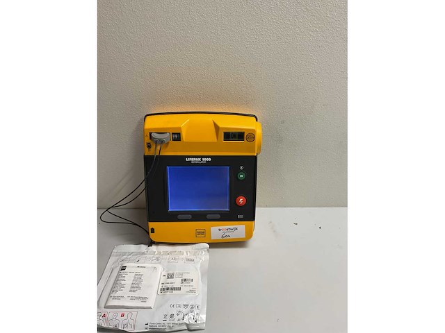 Physio control lifepak 1000 aed defibrillator defibrillator - afbeelding 3 van  7