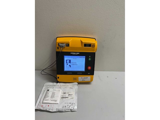 Physio control lifepak 1000 aed defibrillator defibrillator - afbeelding 4 van  7