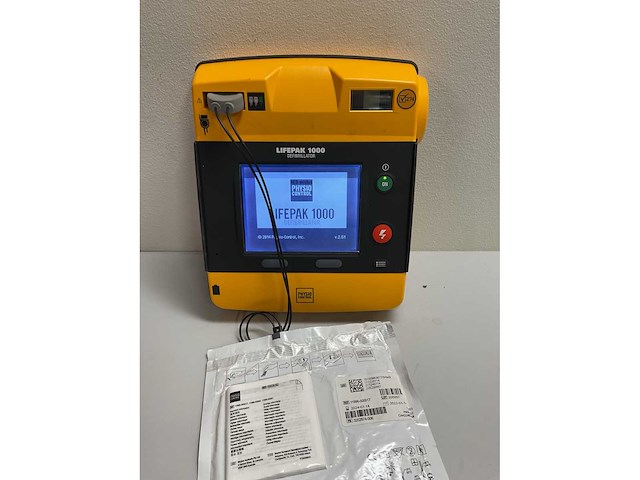 Physio control lifepak 1000 aed defibrillator defibrillator - afbeelding 1 van  4